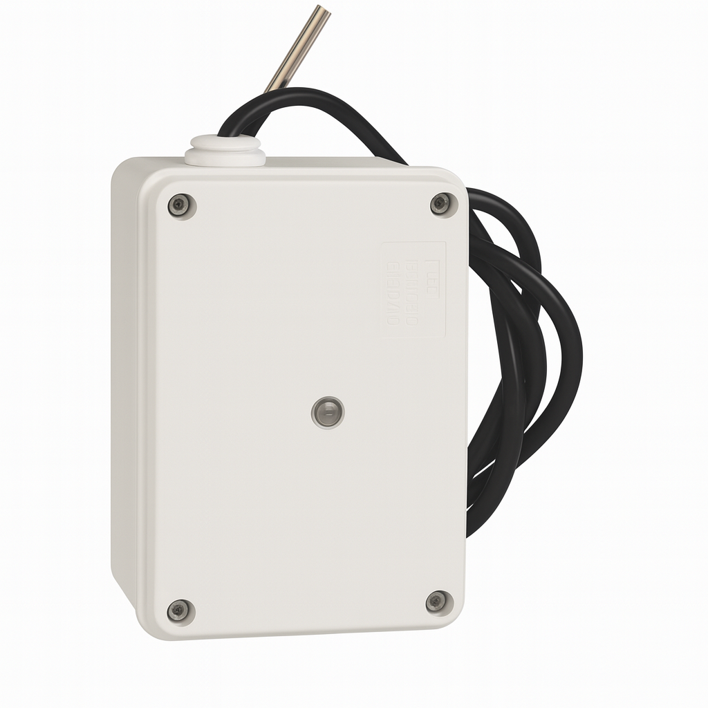 Reducere 15% - Termostat de siguranta cu sonda de imersie Giacomini K373Y012, 230V, reglaj 40-80 C, IP55, cablu 2m 1 Termostat de siguranta cu sonda de imersie Giacomini K373Y012