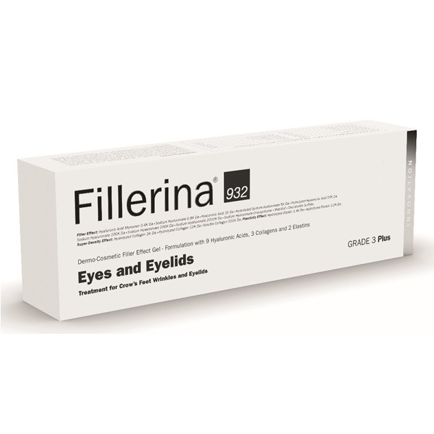 Reducere 50% - Tratament pentru Ochi și Pleoape Grad 3 Plus Fillerina 932, 15 ml, Labo 1 Tratament pentru Ochi și Pleoape Grad 3 Plus Fillerina 932