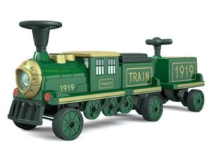 Trenulet electric cu vagon suplimentar pentru 3 copii SX1919