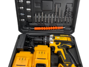 Trusa Bormasina cu percutie 2 acumulatori 36V 5Ah cu 26 accesorii