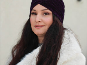 Turban Leyla 3 - Mov Inchis
