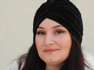 Turban Leyla 3 - Negru