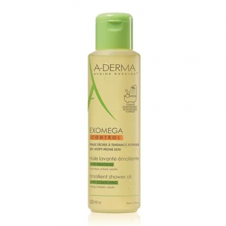 Reducere 20% - Ulei de dus Exomega Control, 500 ml, ADerma 1 Ulei de dus Exomega Control