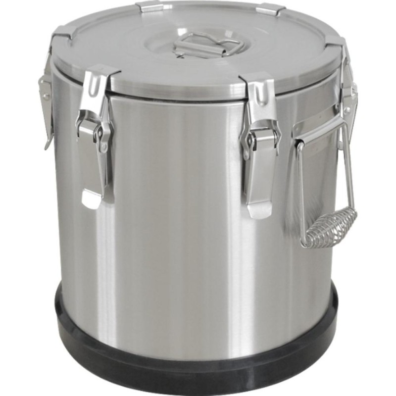 Reducere 14% - Vas Tip Termos, 36 l, 38 x 43 cm, Otel Inoxidabil, Baza din Cauciuc, Grunberg 1 Vas Tip Termos