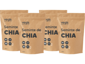 Pachet Seminte de Chia 1kg (4 x 250g)