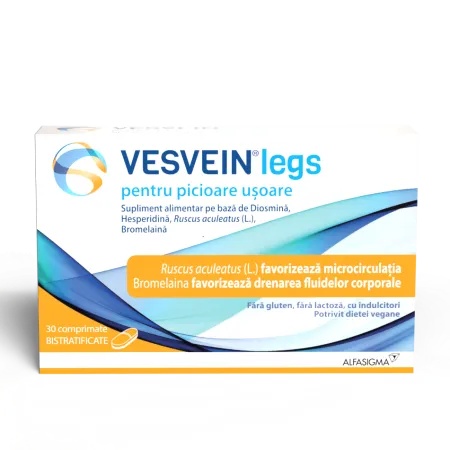 Reducere 16% - Vesvein Legs, 30 comprimate, Alfasigma 1 Vesvein Legs