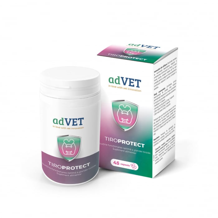 Reducere 50% - Tiroprotect, supliment, flacon 45 capsule 1 Tiroprotect