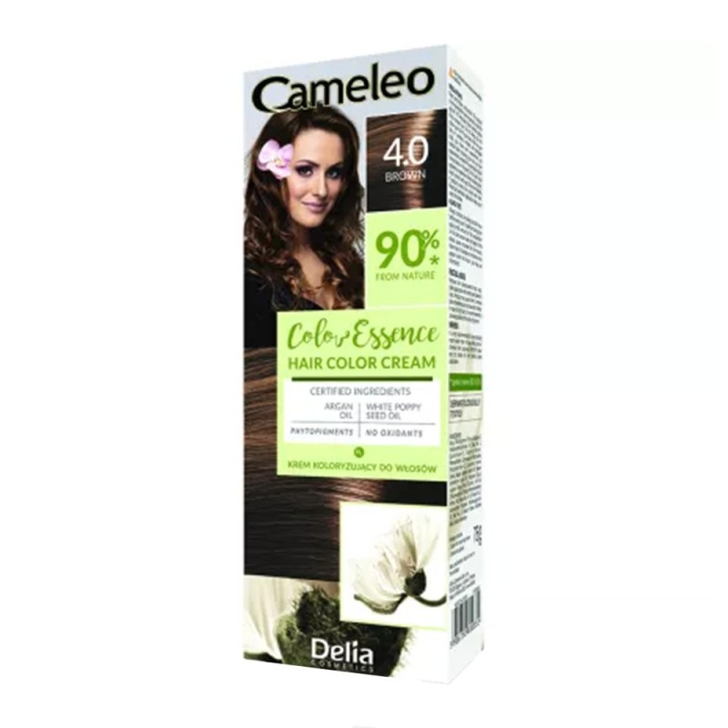 Reducere 20% – Vopsea de Par Cameleo Color Essence 4.0 Brown, 75 g 1 Vopsea de Par Cameleo Color Essence 4.0 Brown