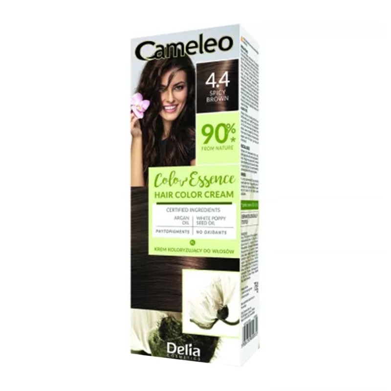 Reducere 20% – Vopsea de Par Cameleo Color Essence 4.4 Spicy Brown, 75 g 1 Vopsea de Par Cameleo Color Essence 4.4 Spicy Brown