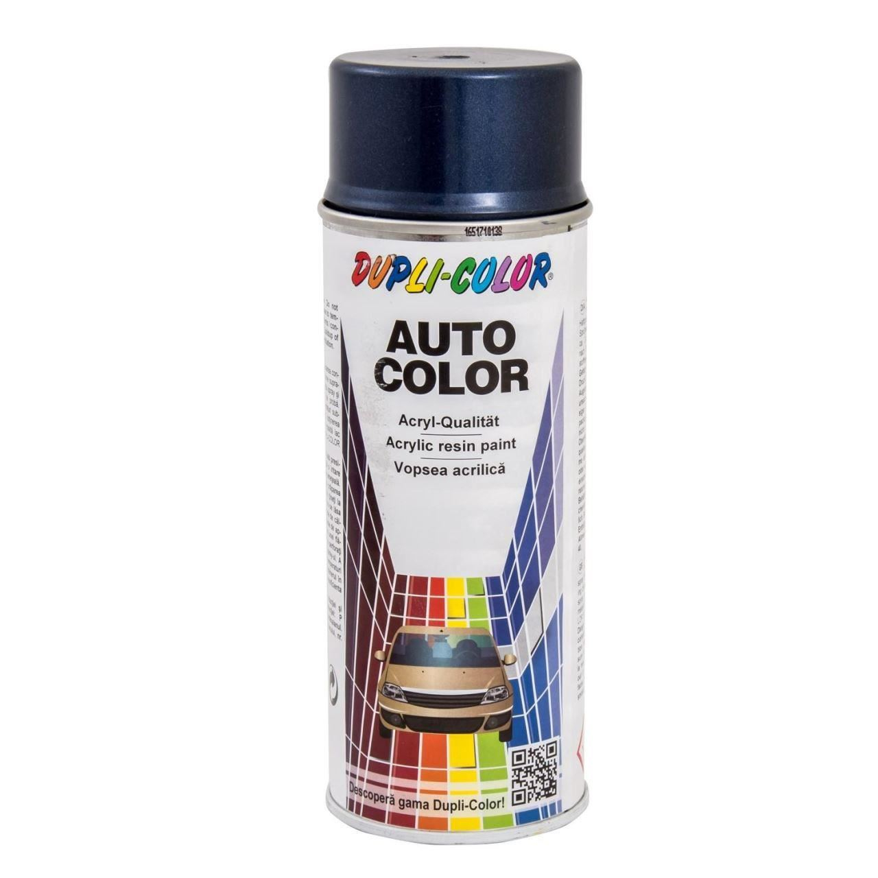 Reducere 22% - Vopsea Spray Auto Dacia Albastru Olimp Metalizata Dupli-Color 1 Vopsea Spray Auto Dacia Albastru Olimp Metalizata Dupli-Color
