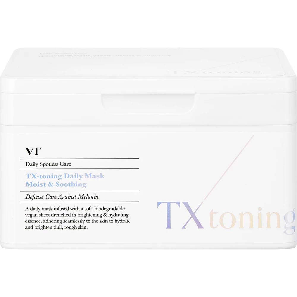 Reducere 30% - VT COSMETICS TX-Toning Daily Mask, 30 măști 1 VT COSMETICS TX-Toning Daily Mask