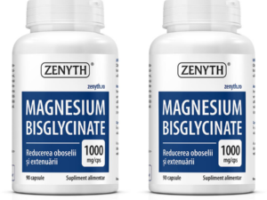 Pachet Magnesium Bisglycinate (Magneziu Bisglicinat) 90cps + 90cps