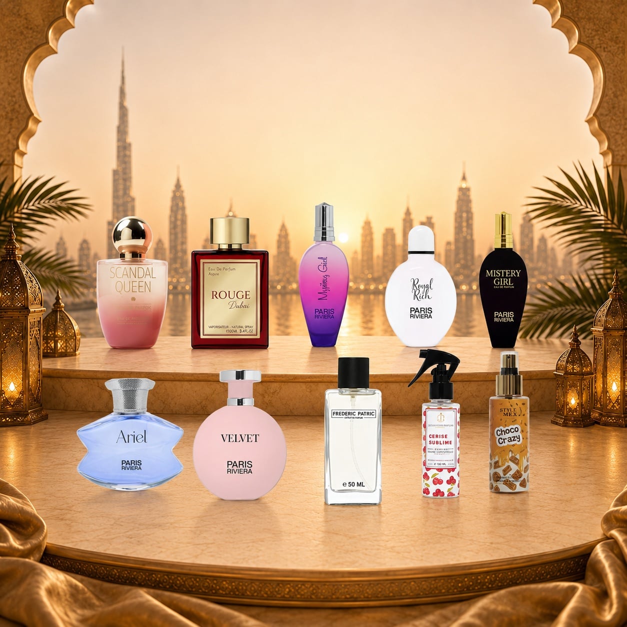 Reducere 69% – ? Dubai Queens Collection - 10 Parfumuri pentru femei 1 ? Dubai Queens Collection - 10 Parfumuri pentru femei