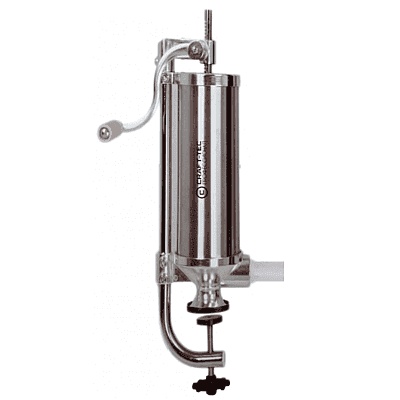 Reducere 32% – Masina carnati verticala 4kg, 5 palnii, constructie inox, Craft-Tec MX128 1 Masina carnati verticala 4kg
