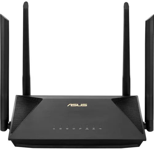 Reducere 17% - Router Gaming Wireless ASUS RT-AX53U, AX1800, WiFi 6, OFDMA, MU-MIMO, AiProtection, Parental Controls, 4 antene Wi-Fi (Negru) 1 Router Gaming Wireless ASUS RT-AX53U
