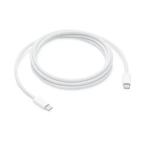 Reducere 31% - Cablu de date Apple MYQT3ZM/A, 240 W, USB-C la USB-C, 2m (Alb) 1 Cablu de date Apple MYQT3ZM/A