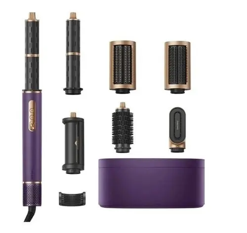 Reducere 32% - Ondulator si uscator de par Dreame AirStyle Pro AMF18A-PP, kit de accesorii 7 in 1 pentru uscarea si coafarea parului, putere nominala 1300W, 3 setari de temperatura, 3 setari de viteza a fluxului de aer, NTC300 (Violet) 1 Ondulator si uscator de par Dreame AirStyle Pro AMF18A-PP