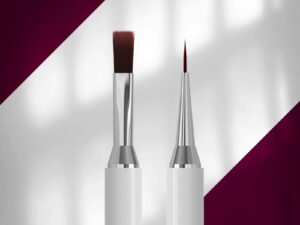 Pensula cu doua capete Staleks NBX-08/03
