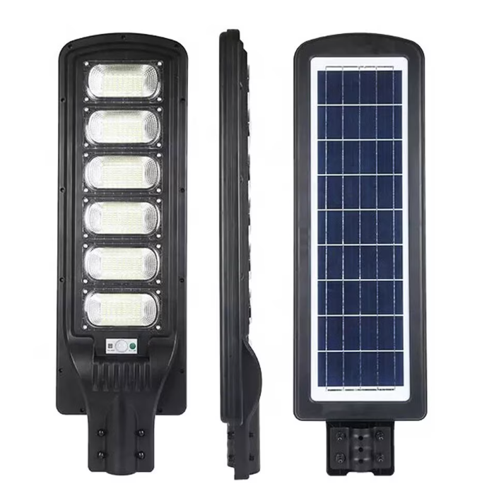 Reducere 52% – Lampa solara stradala LED JORTAN de 300W IP65 6000k cu senzor si telecomanda 6 CASETE 1 Lampa solara stradala LED JORTAN de 300W IP65 6000k cu senzor si telecomanda 6 CASETE