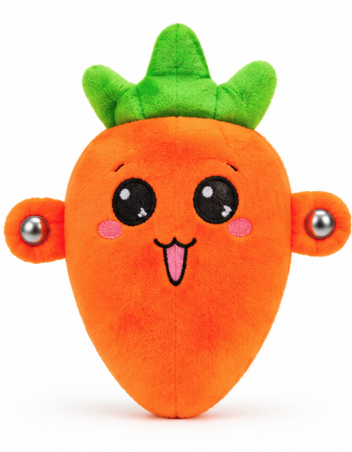 Reducere 51% – Jucarie Interactiva din Plus MORCOV Fruit Sensing Rhythm Toy Sunete Reactie la Atingere PORTOCALIU 1 Jucarie Interactiva din Plus MORCOV Fruit Sensing Rhythm Toy Sunete Reactie la Atingere PORTOCALIU