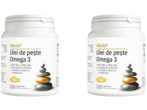 Pachet Ulei de Peste Omega 3 120cps + 120cps
