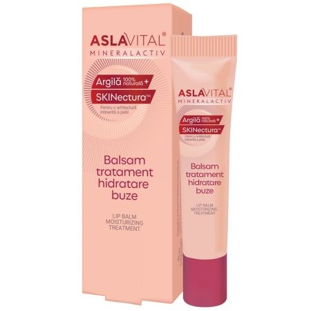Reducere 20% - Balsam de buze hidratant Mineralactiv, 15 ml, Aslavital 1 Balsam de buze hidratant Mineralactiv