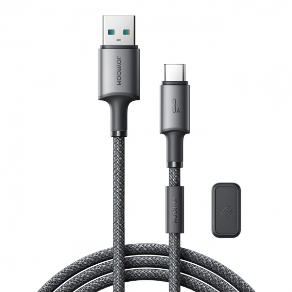 Reducere 17% - Cablu Date si Incarcare USB-A - USB-C Joyroom S-A50, 60W, 1.2m, Gri 1 Cablu Date si Incarcare USB-A - USB-C Joyroom S-A50