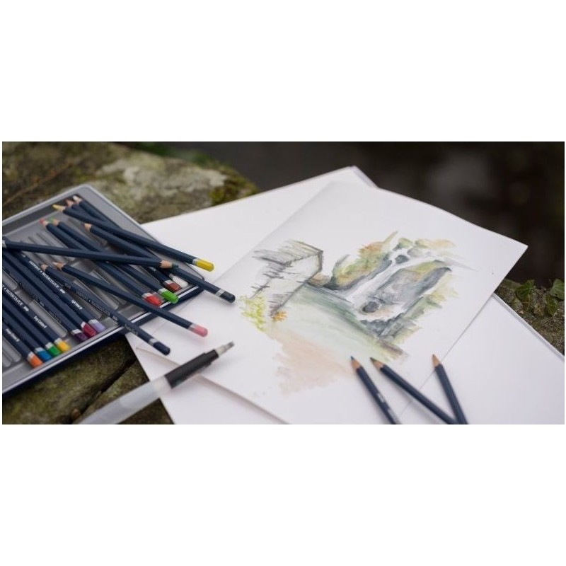 Reducere 20% – Creioane acuarela Inktense Derwent - Green Aquamarine - 1220 1 Creioane acuarela Inktense Derwent - Green Aquamarine - 1220