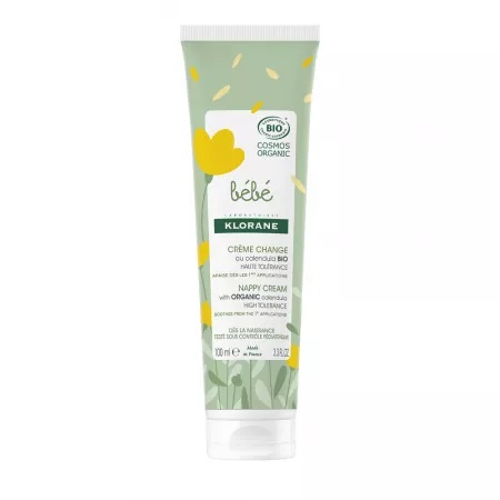 Reducere 40% – Crema bio impotriva iritatiilor din zona scutecului, 100 ml, Klorane Bebe 1 Crema bio impotriva iritatiilor din zona scutecului
