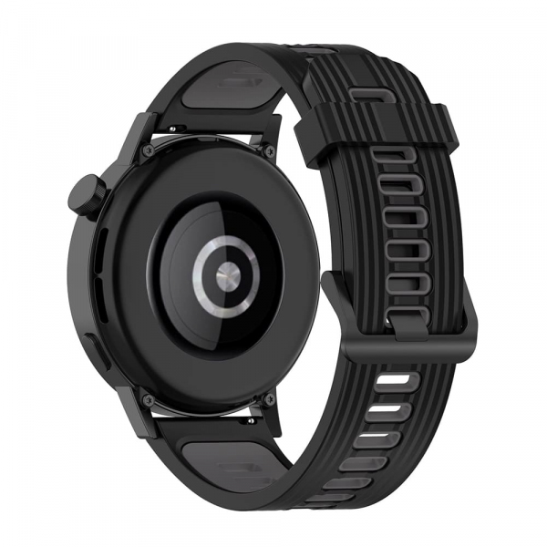 Reducere 23% - Curea Techsuit W002 pentru Huawei Watch / Xiaomi Watch Series, 22mm, Neagra 1 Curea Techsuit W002 pentru Huawei Watch / Xiaomi Watch Series