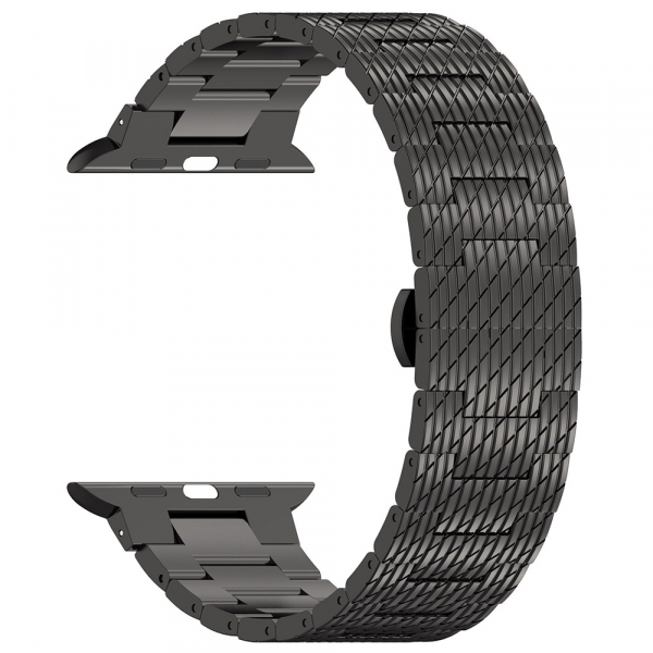 Reducere 19% – Curea Techsuit W052 pentru Apple Watch 42mm / 41mm / 40mm / 38mm Series, Neagra 1 Curea Techsuit W052 pentru Apple Watch 42mm / 41mm / 40mm / 38mm Series