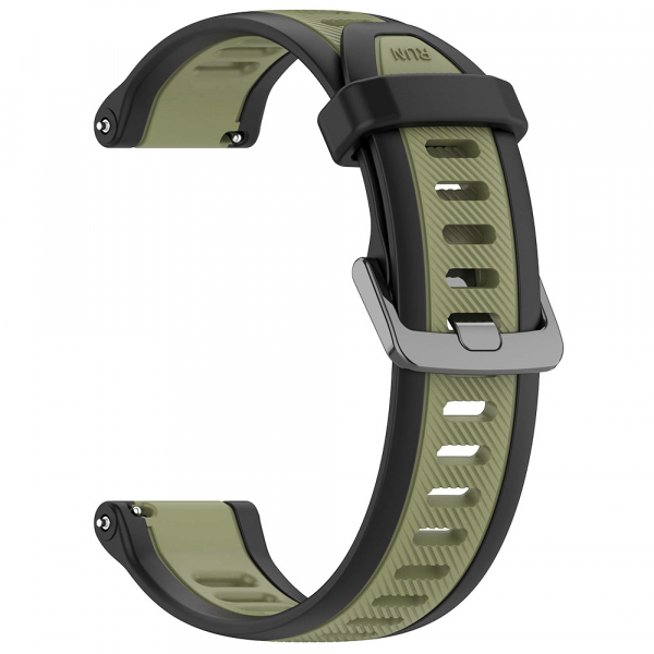 Reducere 19% - Curea Techsuit W053 pentru Huawei Watch / Xiaomi Watch Series, 22mm, Kaki 1 Curea Techsuit W053 pentru Huawei Watch / Xiaomi Watch Series