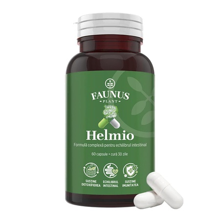 Reducere 20% - Faunus Helmio, 60 capsule, Faunus 1 Faunus Helmio