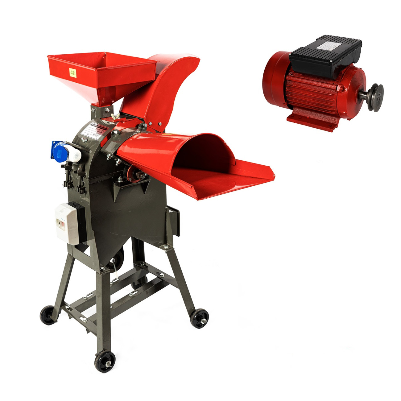 Reducere 20% - Tocator furaje, lucerna, cereale, MF-360, cu motor 3 KW, 200-500 Kg/h, Micul Fermier GF-2020 1 Tocator furaje