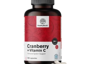 Cranberry + Vitamin C - extract de merișoare și Vitamina C