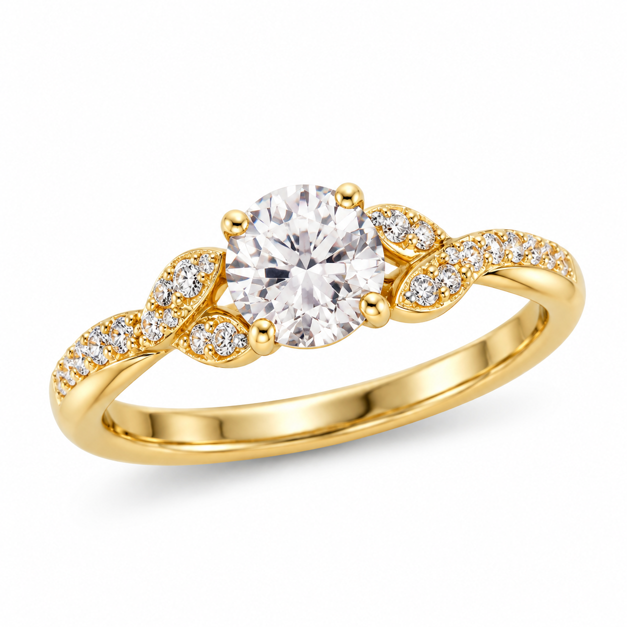 Reducere 39% – Inel Selene Gold cu Aur 1 Inel Selene Gold cu Aur
