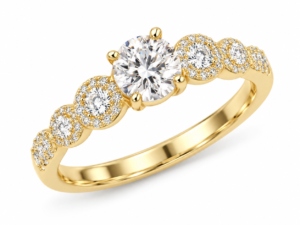 Inel Solenne Gold cu Aur