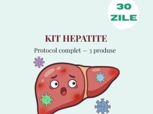 Kit Hepatite Virale si Toxice — Protocol Complet 30 Zile