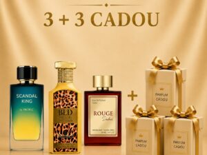 Leopard BLD + Scandal + Rouge Dubai + 3 Parfumuri Cadou 100ml