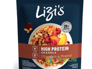 Granola Bogata in Proteine (High Protein) cu Ciocolata si Alune 350g