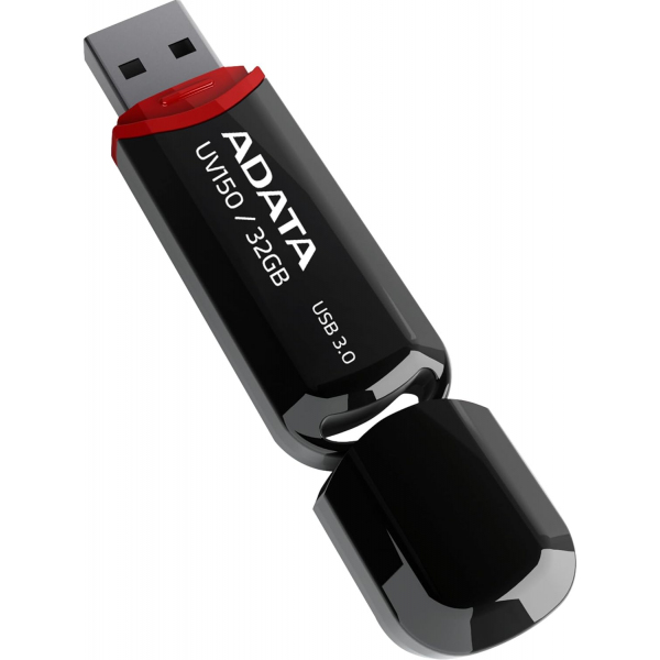 Reducere 23% - Memorie Externa USB-A 3.2 Adata UV150, 32Gb AUV150-32G-RBK 1 Memorie Externa USB-A 3.2 Adata UV150