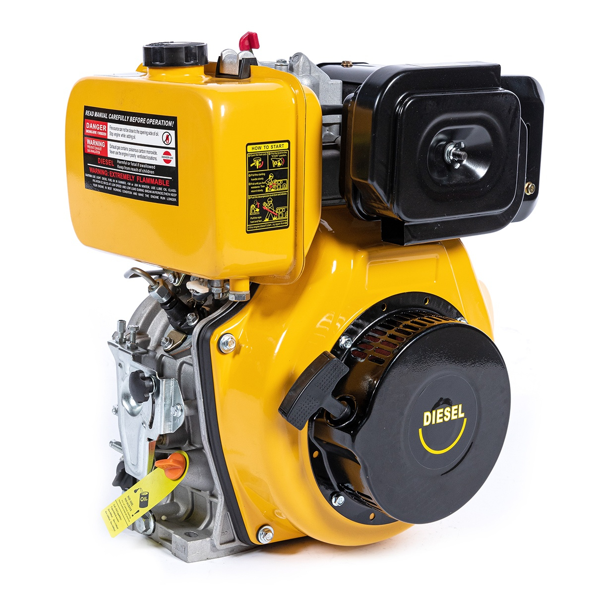Reducere 15% - Motor DIESEL 178F 7CP, Utilaje pentru gazon si gradina, Motocultoare motocositoare 1 Motor DIESEL 178F 7CP