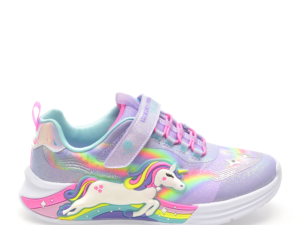 Pantofi sport fete Skechers Unicorn Chaser multicolori 1961FP302298LMU