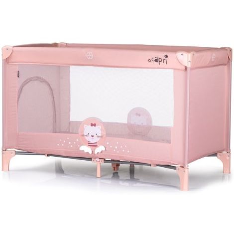 Reducere 47% – Patut pliabil Chipolino Capri Cat pink 2 Reducere 47% – Patut pliabil Chipolino Capri Cat pink - imagine 2