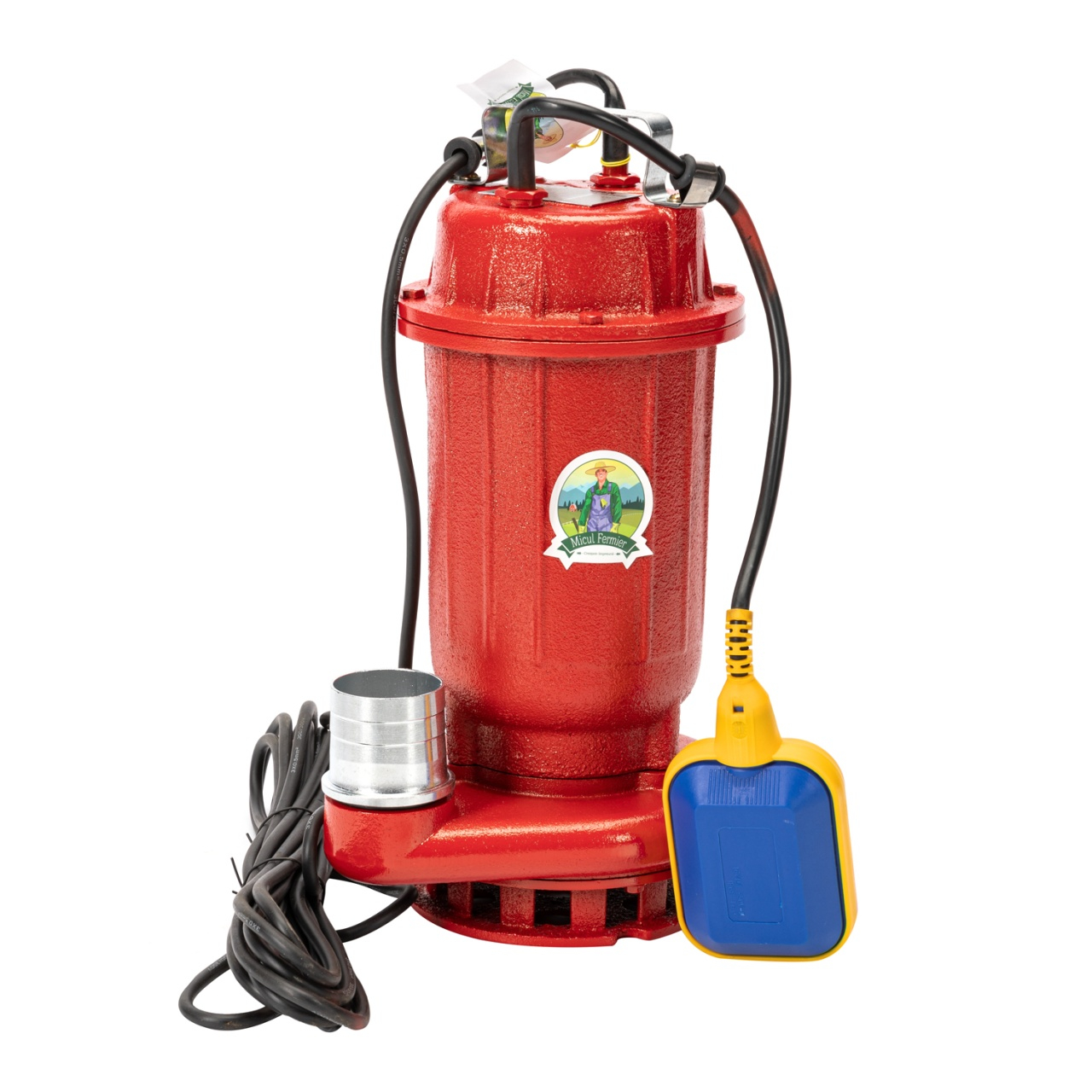 Reducere 15% - Pompa apa murdara micul fermier, 1.1 kw, debit maxim 15000 l h, inaltime maxima de pompare 15 m, corp pompa fonta, cu pl 1 Pompa apa murdara micul fermier