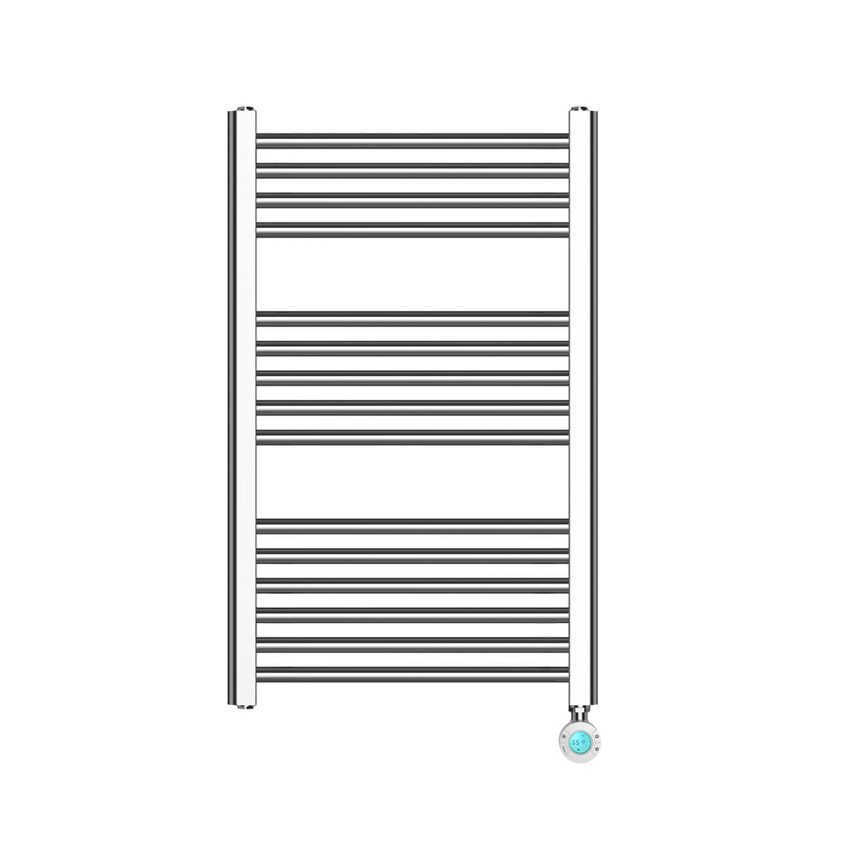 Reducere 20% – Radiator electric de baie portprosop HAEGER LUX WARM, Dimensiuni 80x50 cm, Putere 400 W, 15 bare de incalzire, Timer, Afisaj LCD, Cromat 1 Radiator electric de baie portprosop HAEGER LUX WARM