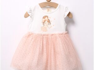 Rochita premium Fetita cu Bagheta corai