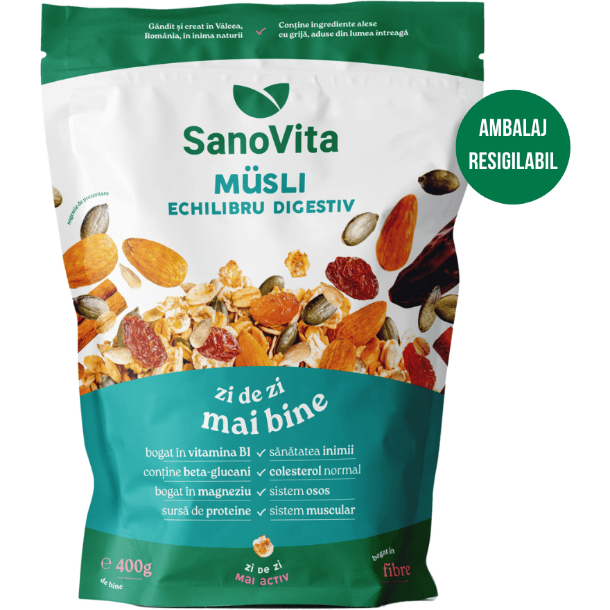 Reducere 15% - Musli Echilibru Digestiv 400g 1 Musli Echilibru Digestiv 400g