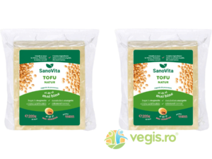 Pachet Tofu Natur Sterilizat 200g + 200g