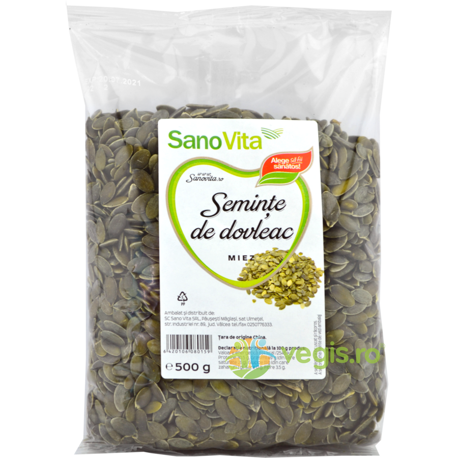 Reducere 15% - Seminte de Dovleac 500g 1 Seminte de Dovleac 500g